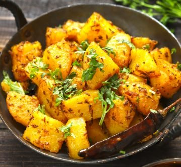 Indian Aloo Ke Gutke