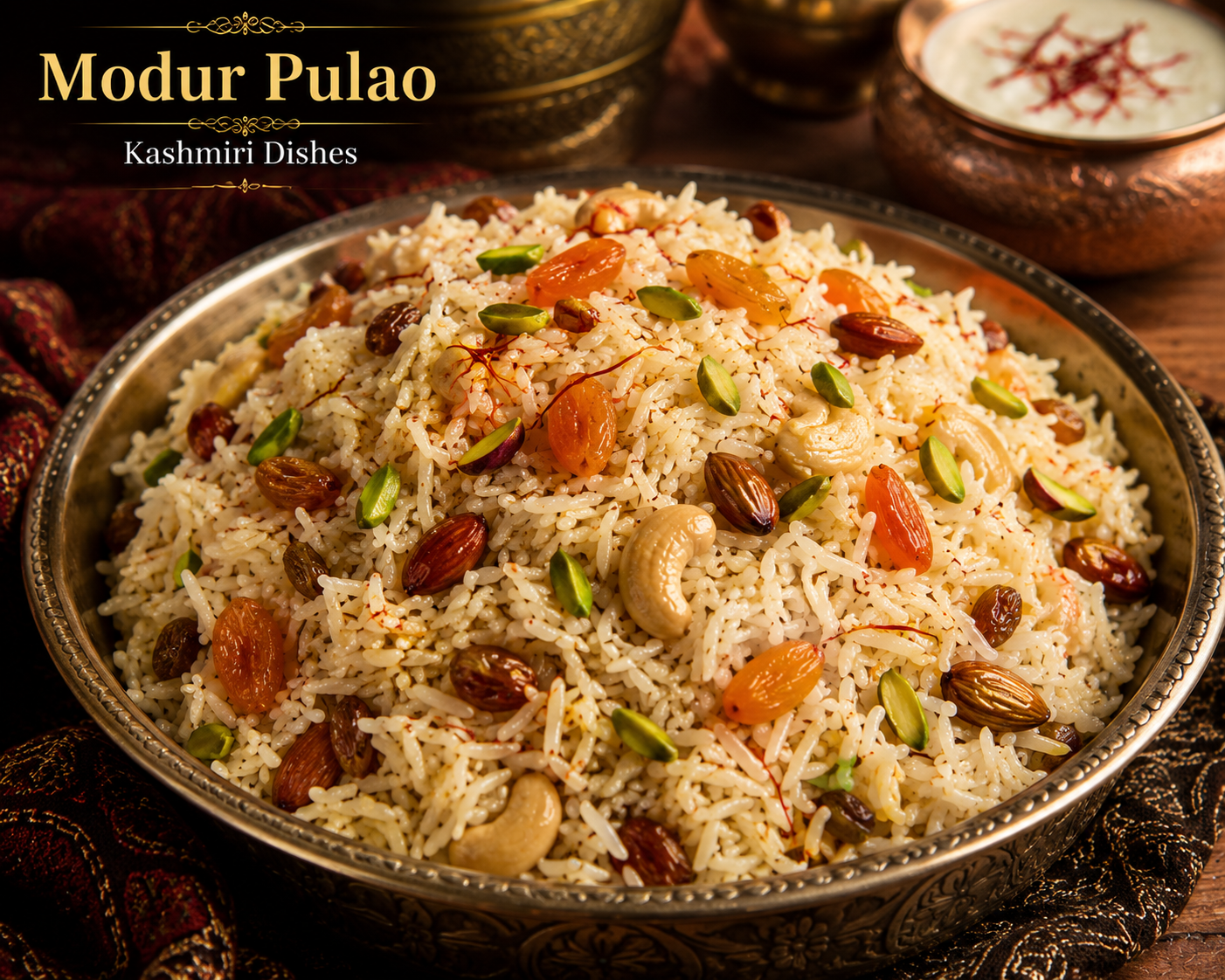 Modur Pulao Kashmiri Dishes