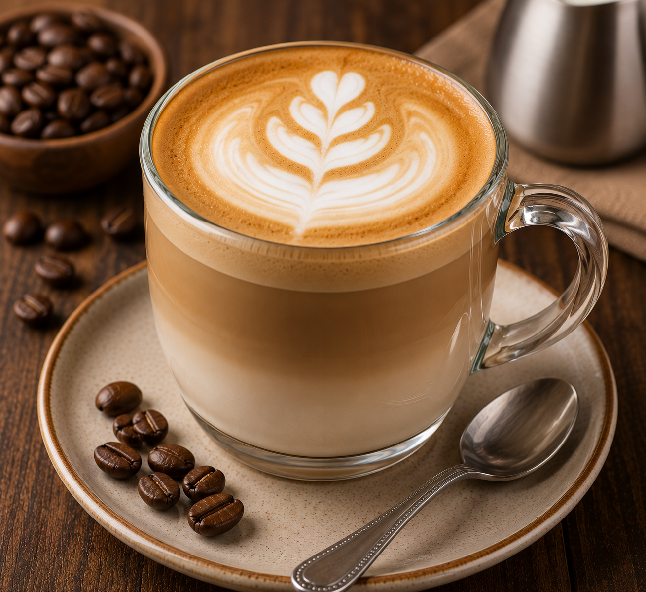 Classic Latte Coffee Recipe | Easy Café-Style Caffè Latte