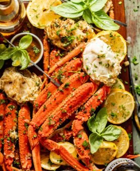 Seasoned Crab Legs Recipe