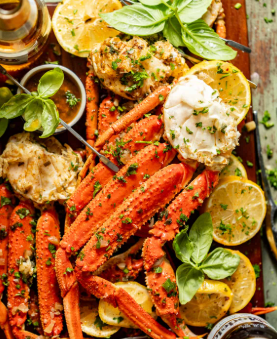 Seasoned Crab Legs Recipe
