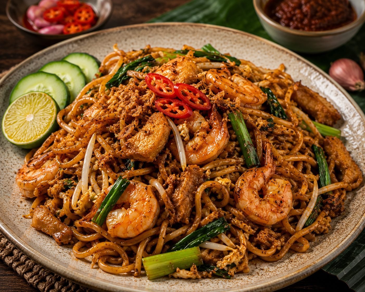 Authentic Malaysia Mee Goreng Recipe | Traditional Malaysian Fried Noodles