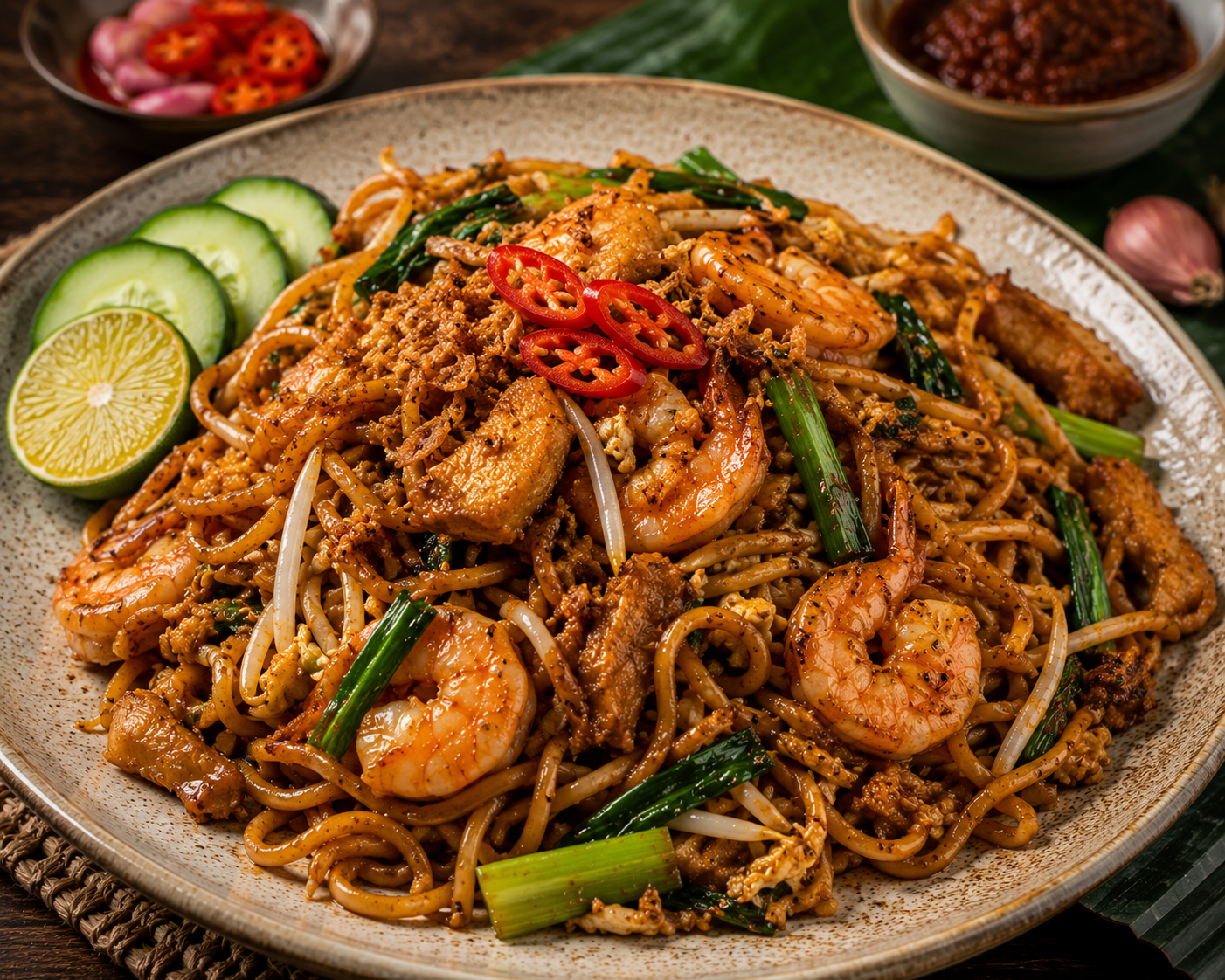 Authentic Malaysia Mee Goreng Recipe | Traditional Malaysian Fried Noodles