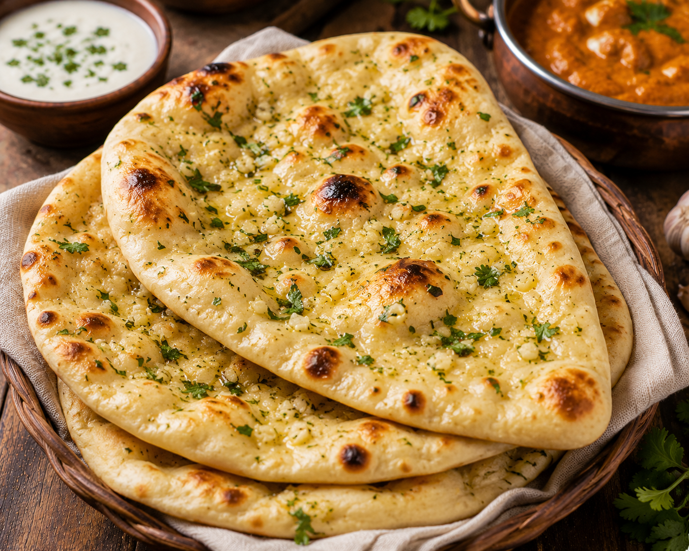 Garlic Naan Bread French