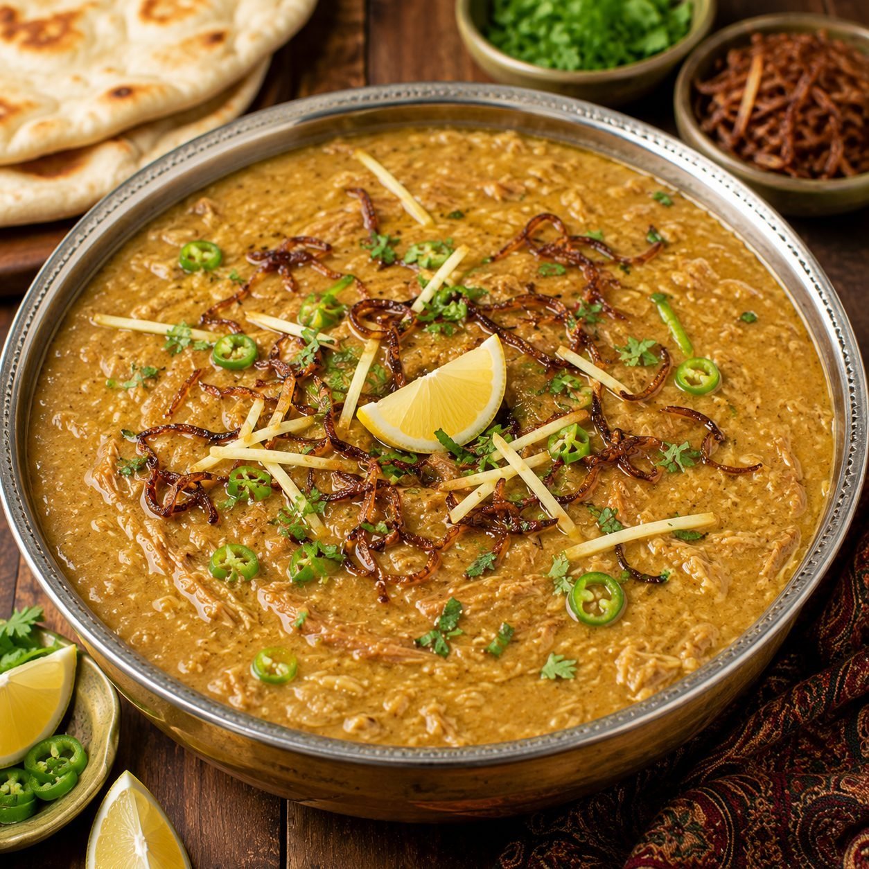 Authentic Pakistan Haleem Recipe | Traditional Slow-Cooked Meat & Lentil Stew