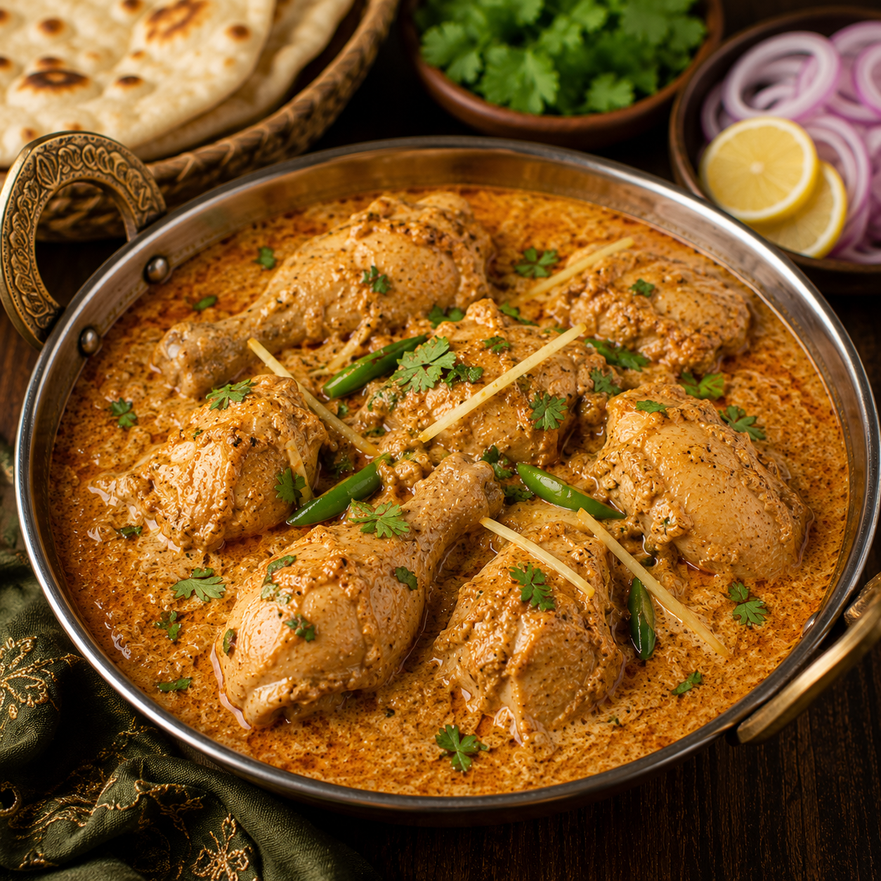 Authentic Pakistan Chicken Korma Recipe | Traditional Pakistani Curry