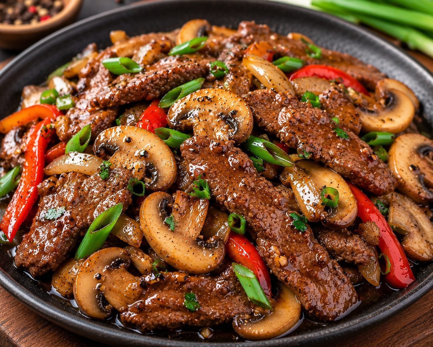 Mushroom Beef