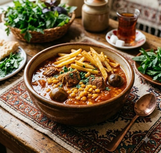 Authentic Iranian Gheymeh Recipe | Persian Split Pea Beef Stew