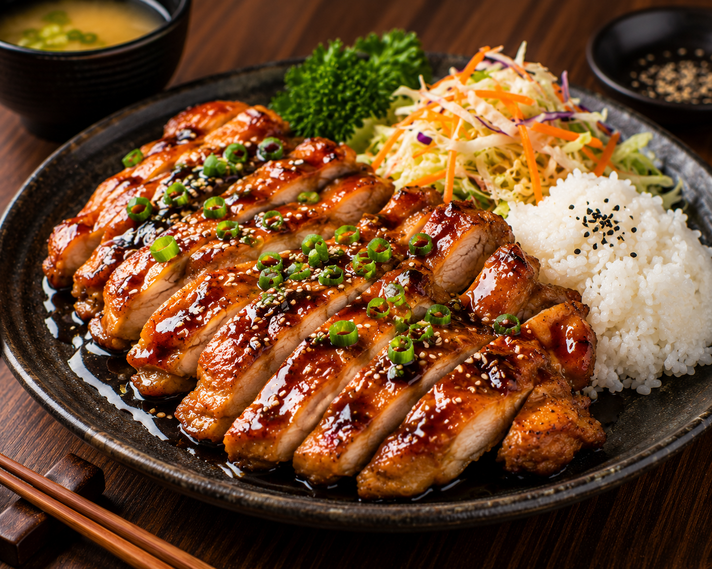 Japanese Teriyaki Chicken Recipe | Authentic Sweet & Savory Chicken