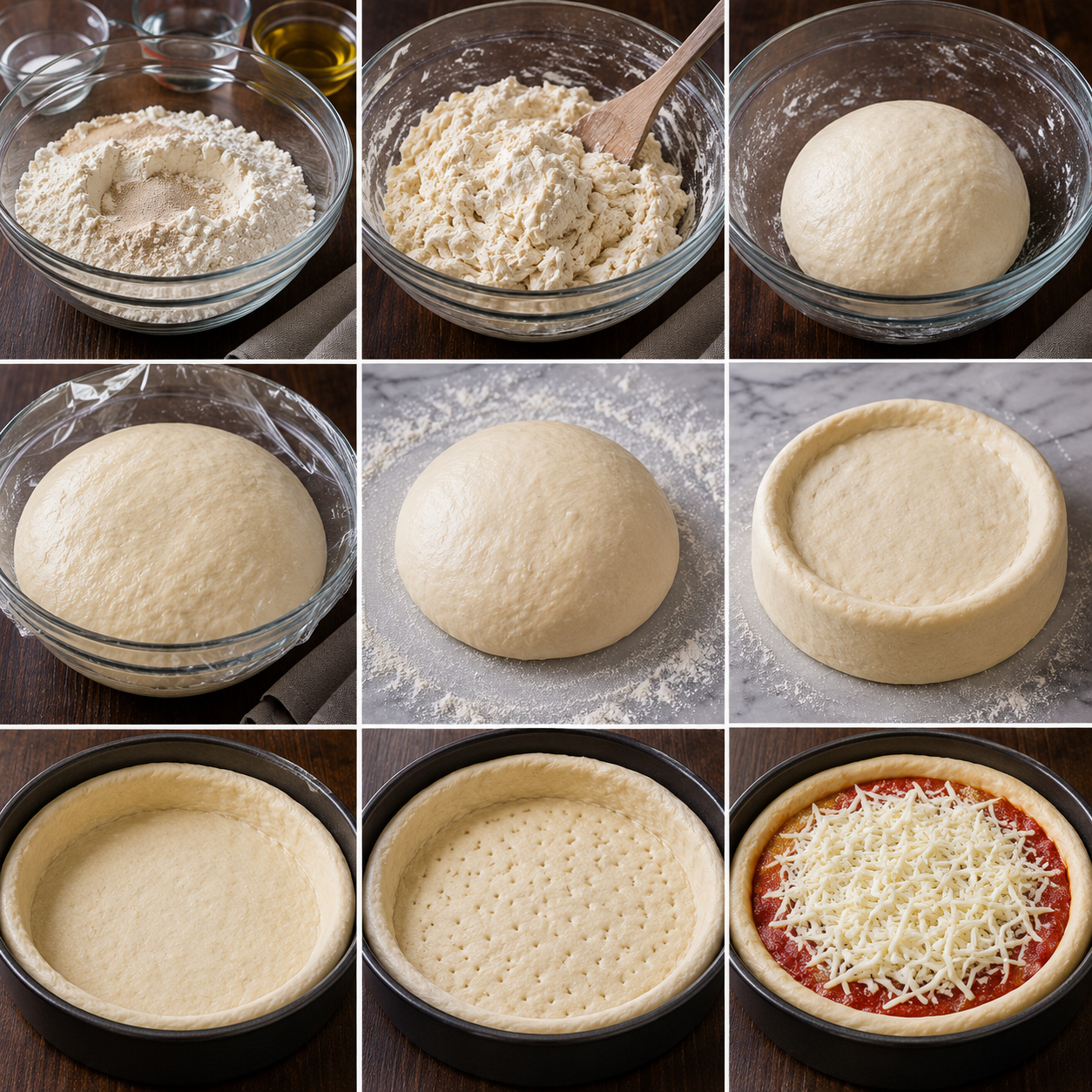 Deep Dish Pizza Dough Recipe | Authentic Chicago-Style Pizza Crust