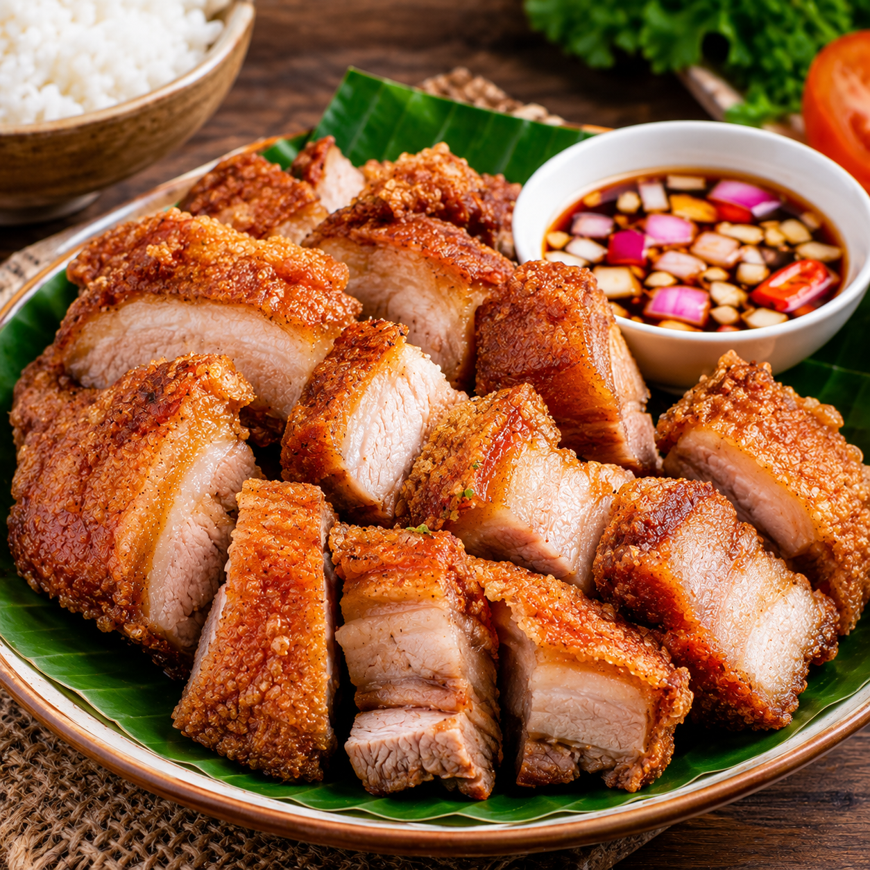 Filipino Lechon Kawali Recipe | Authentic Crispy Pork Belly