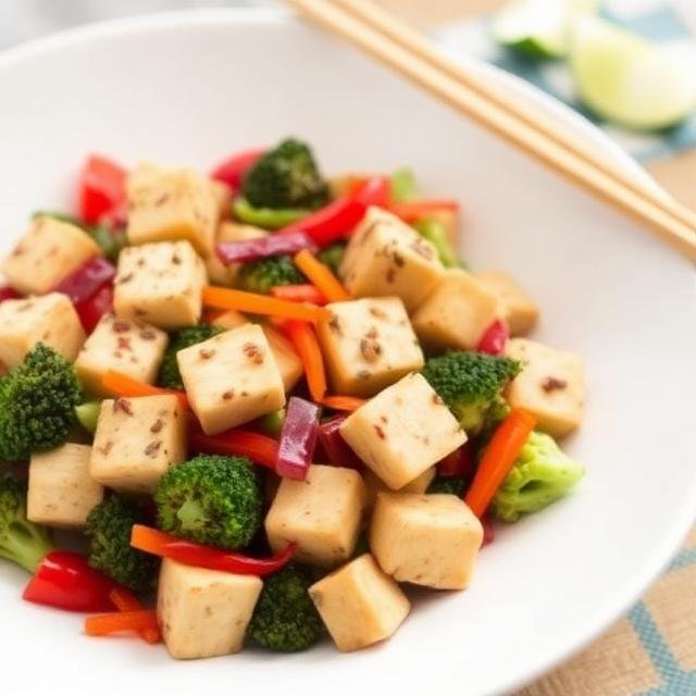 Vegetable Stir-Fry with Tofu