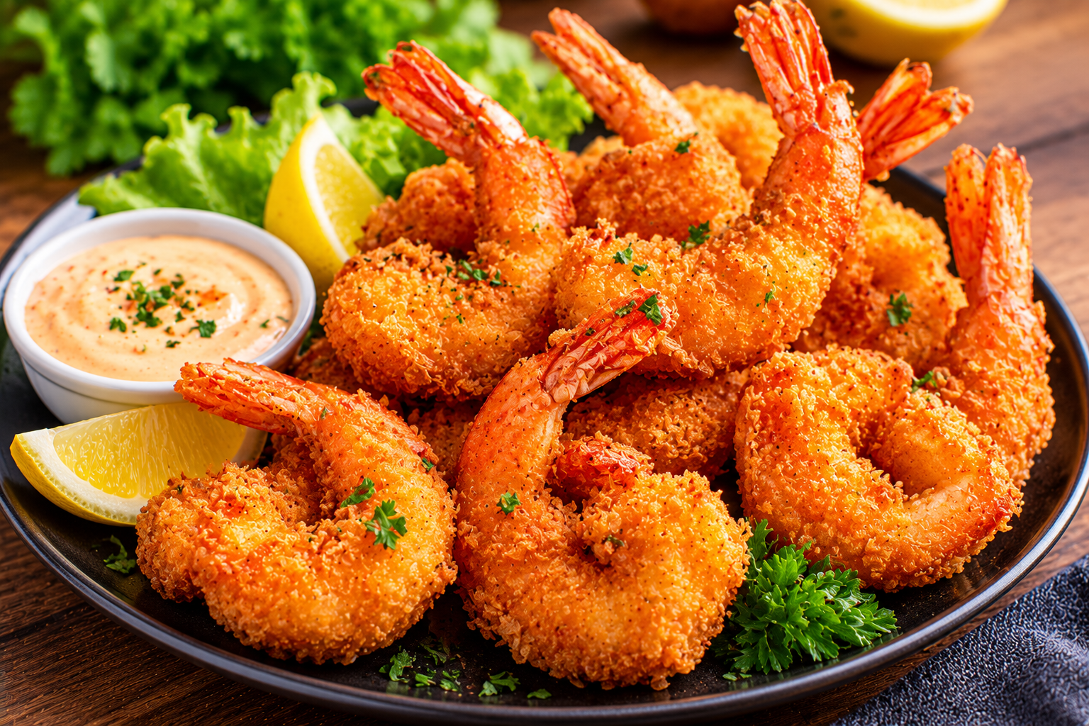 Crispy Breaded Fried Shrimp | Golden Crunchy Fried Shrimp Recipe