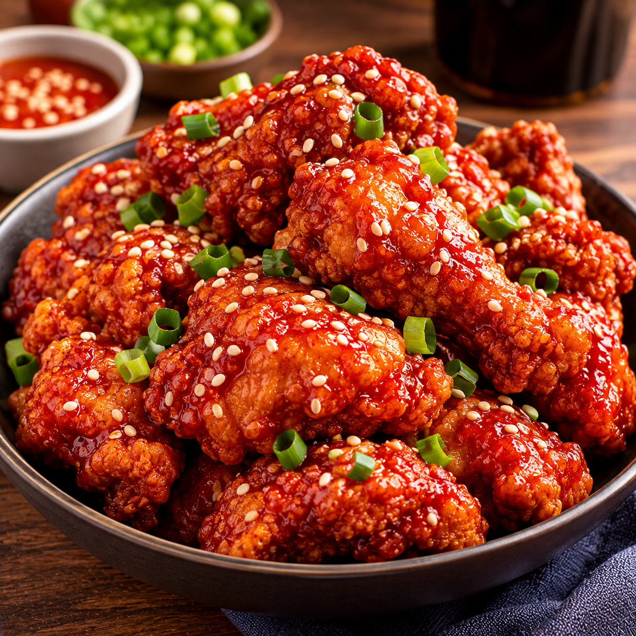 Korean Fried Chicken Recipe | Extra Crispy Yangnyeom Chicken