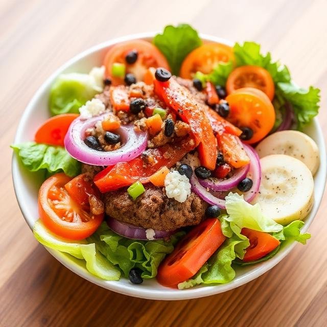 Burger Bowl Salad