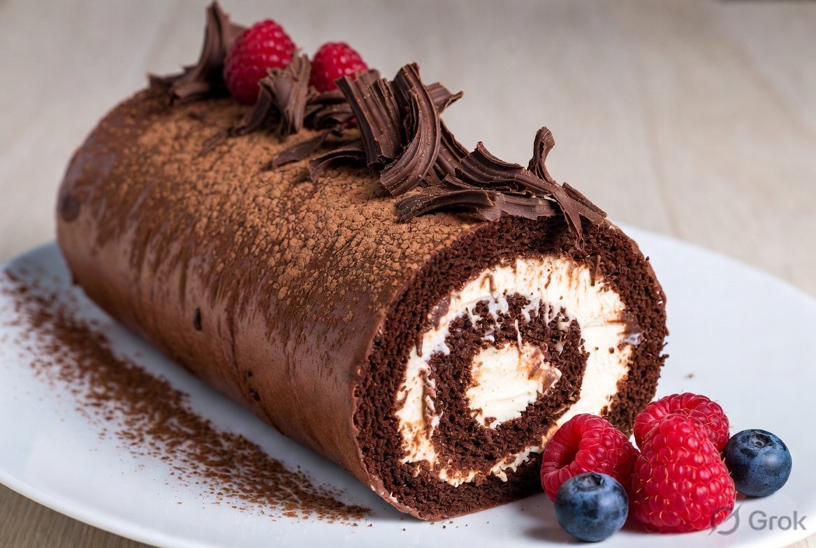 Chocolate Swiss Roll
