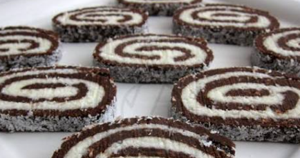 Coconut Swiss Roll
