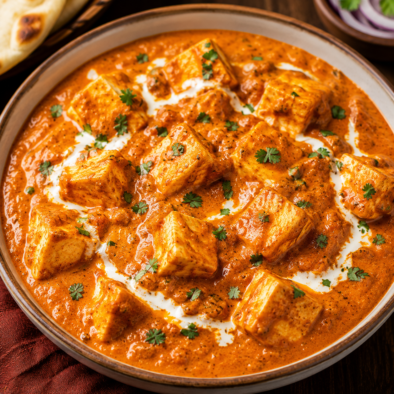 Indian Paneer Butter Masala | Authentic Creamy Paneer Butter Masala Recipe