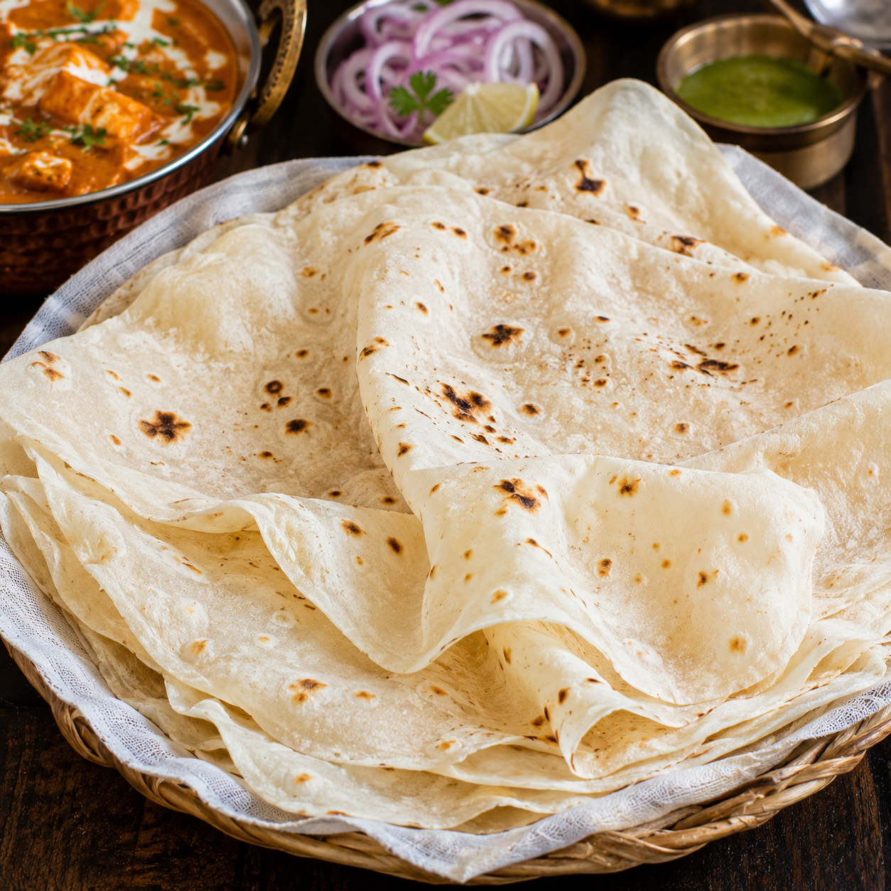 Indian Rumali Roti Recipe | Authentic Handkerchief Flatbread