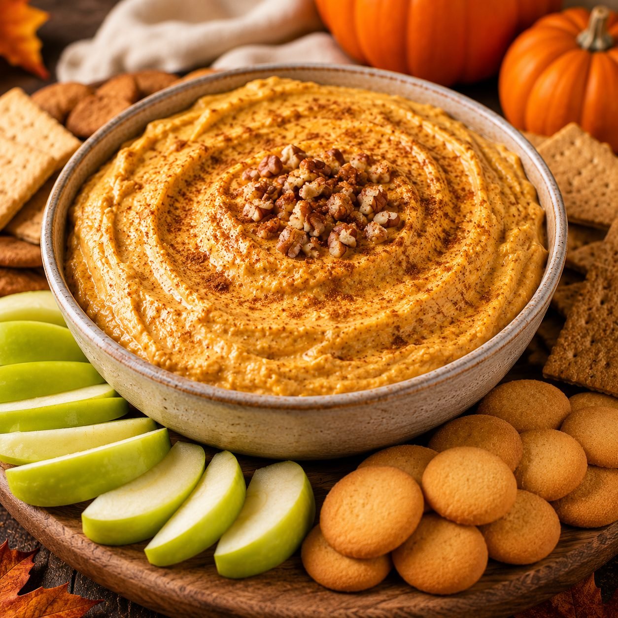 Pumpkin Dip | Creamy & Easy Pumpkin Spice Party Dip