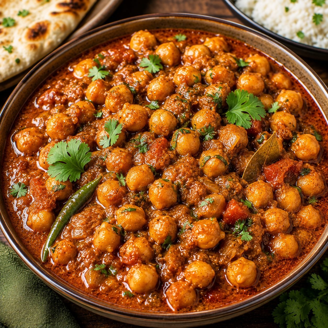 Chickpea Curry | Hearty & Flavorful Homemade Chickpea Curry