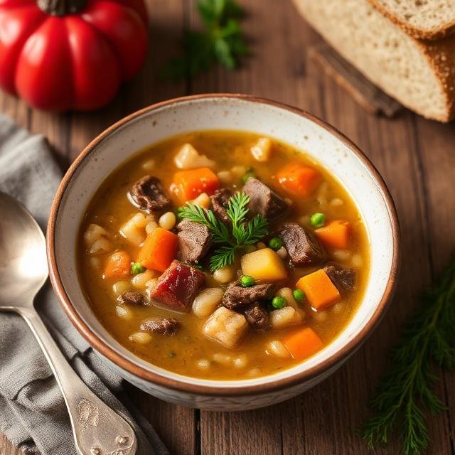 Beef Barley Soup