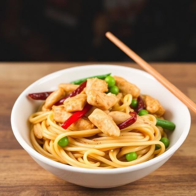 Chicken Stir-Fry Noodles