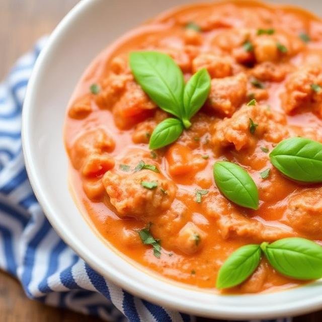 Creamy Tomato Basil Sauce
