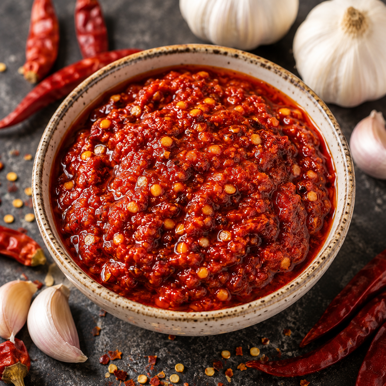 Red Chilli Garlic Chutney | Spicy, Tangy & Flavorful Indian Chutney